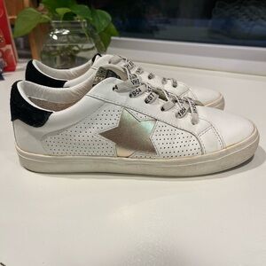 Vintage Havana || White and Gold Women's Sneakers